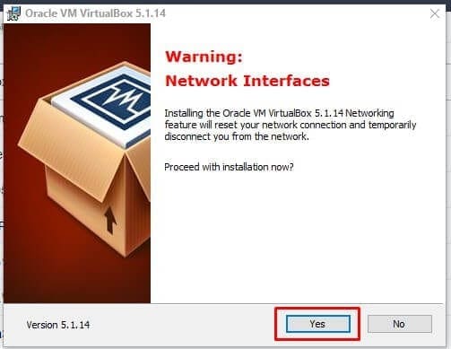 03 jalankan installernya virtual box for windows 3