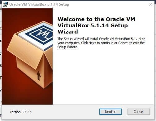 03 jalankan installernya virtual box for windows 1