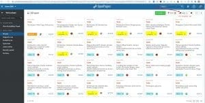 OpenProject Tampilan Kerjaan berupa Card