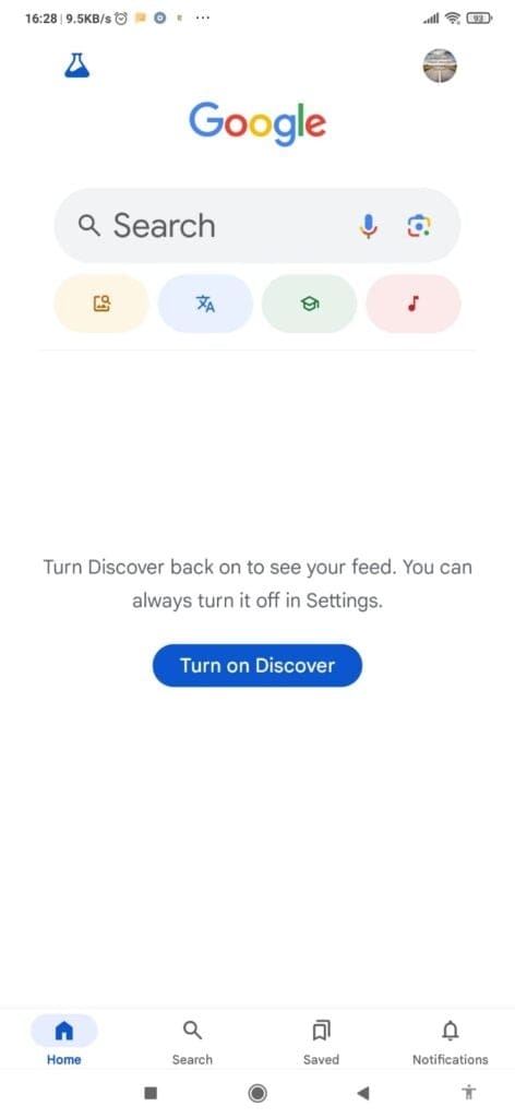 Cara mengakses Google Discover
