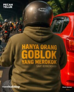 Rokok, Gas Motor, dan Nyawa di Ujung Asap