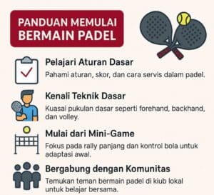 Padel: Olahraga Baru yang Mudah, Seru, dan Sosial.