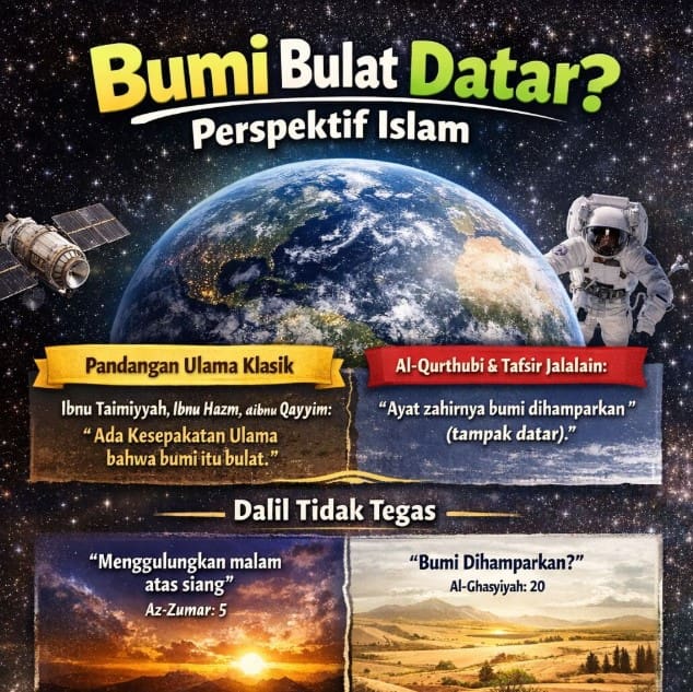 bumi bulat atau datar